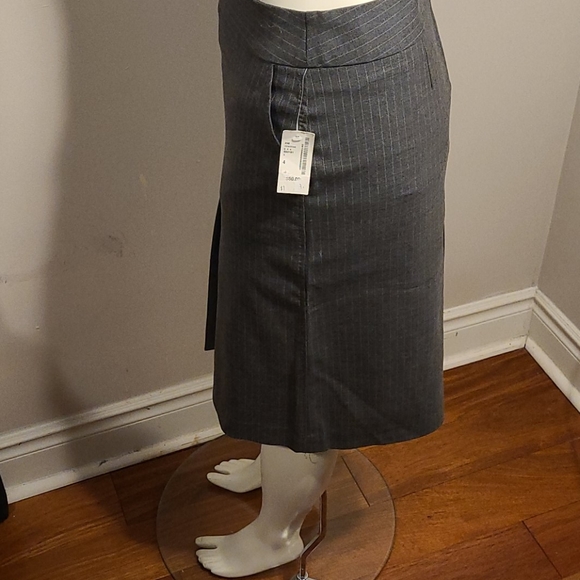 RW & Company pinstriped wool blend skirt suit - Picture 6 of 13